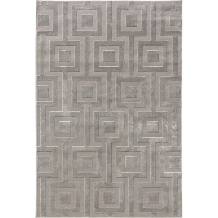 benuta Teppich Claire, rechteckig, Höhe: 6 mm, Teppich Wohnzimmer, Esszimmer, Schlafzimmer, Flur, Boho, Pflegeleicht – Bild 4