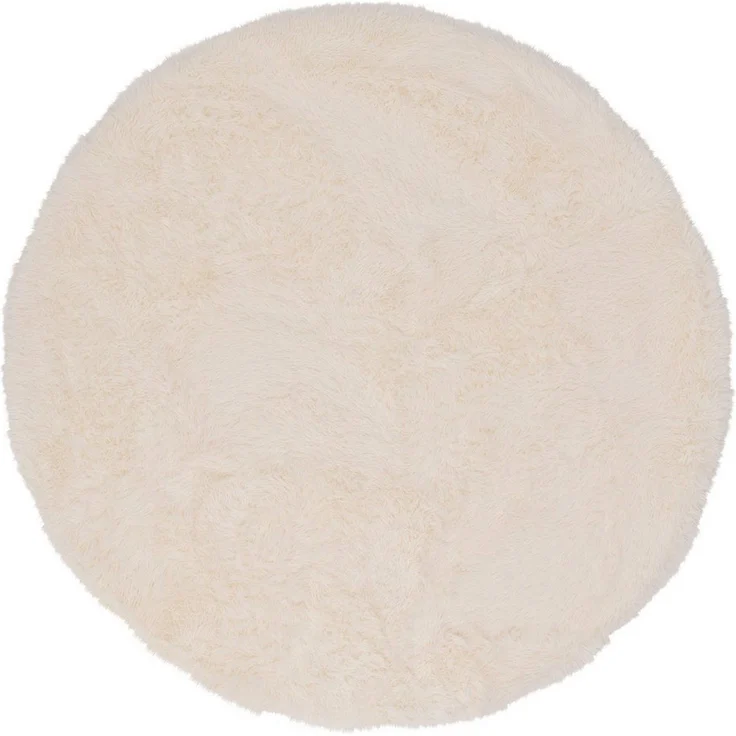 Pergamon Hochflor-Teppich Hochflor Shaggy Teppich Fluffy Rund, Rund, Höhe: 40 mm – Bild 2
