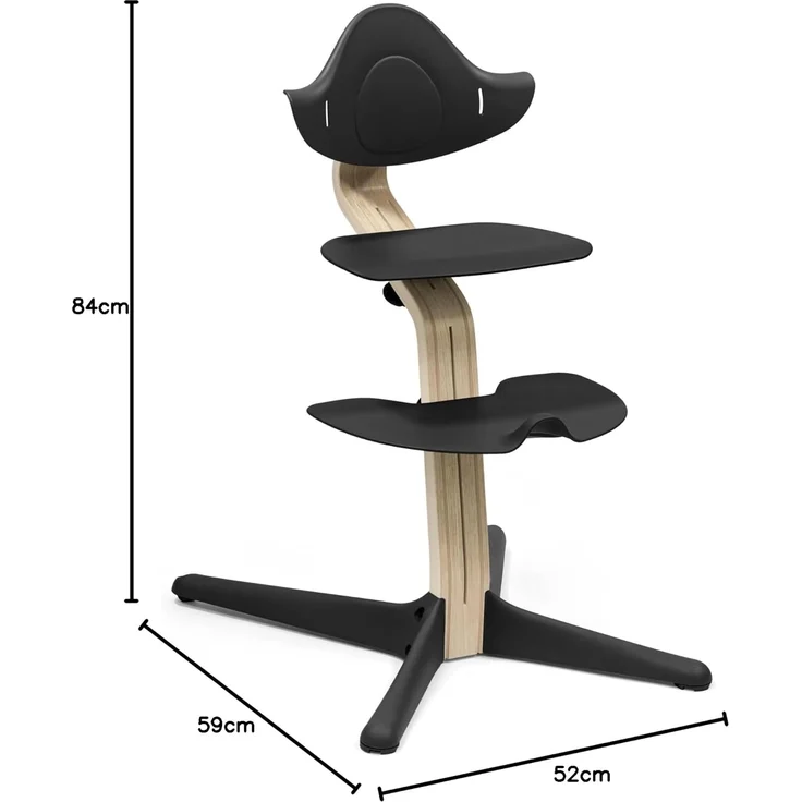 Stokke Nomi Hochstuhl Natural/Black – Bild 8