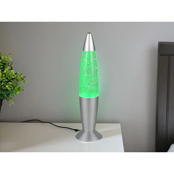 Deko LED RGB Tischleuchte FAME Batterie- oder USB betrieben, Höhe 34,5cm