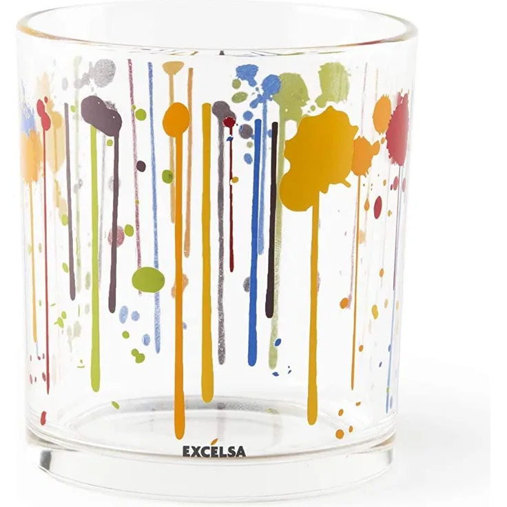 Excelsa Dripping Set aus 3 Wassergläsern, Glas
