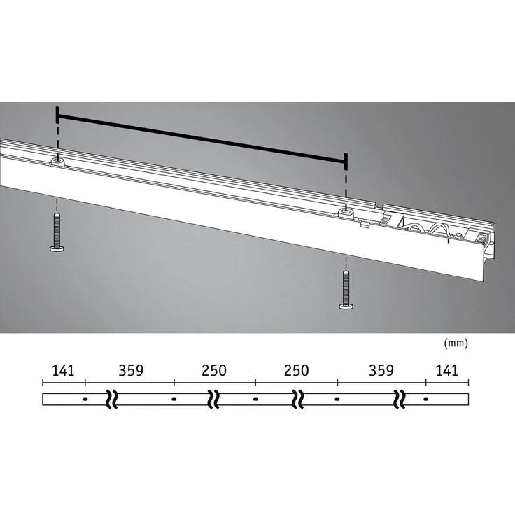 Paulmann 98169 Linion Lichtkanal 24V 3000K schwarz 1,5m – Bild 7