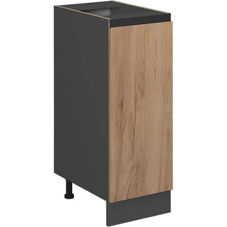 Apothekerschrank R-Line Goldkraft Eiche 30 cm J-Shape, ohne Arbeitsplatte Vicco – Bild 5