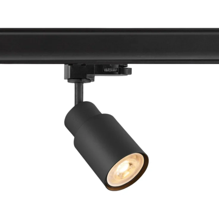 SLV PURI 2.0 Tube, 3~ Spot, GU10, 1x max. 6W, schwarz - Leuchten mit 3 Phasen Adapter 230V – Bild 1