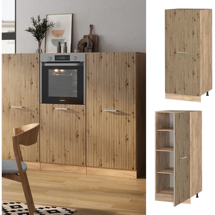 Vorratsschrank R-Line Artisan-Eiche 60 cm Vicco – Bild 2
