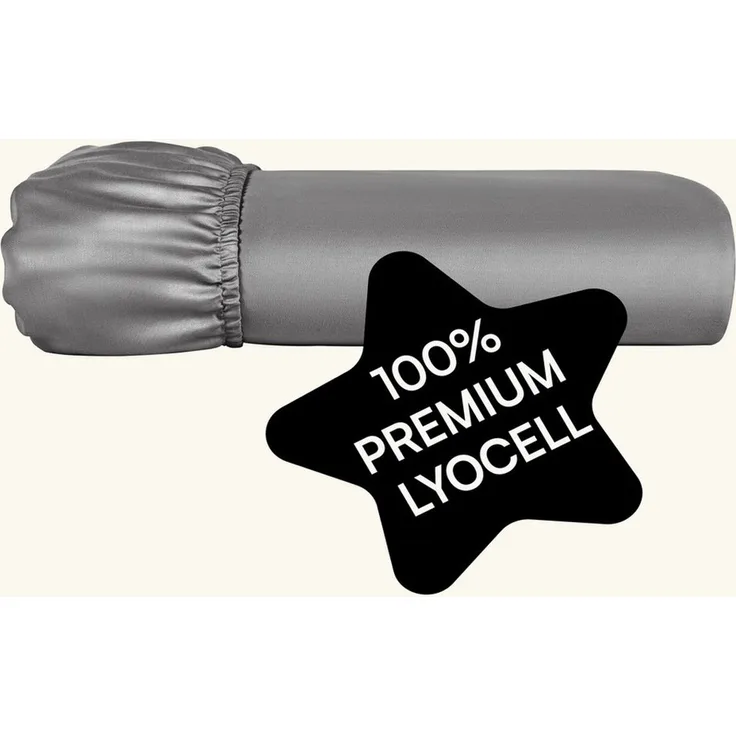 Seralino Spannbettlaken 100% Lyocell (Tencel), weiches, atmungsaktives Spannbetttuch, Gummizug: rundum, Geeignet für Matratzenhöhe bis 30 cm, besonders weich & atmungsaktiv.
