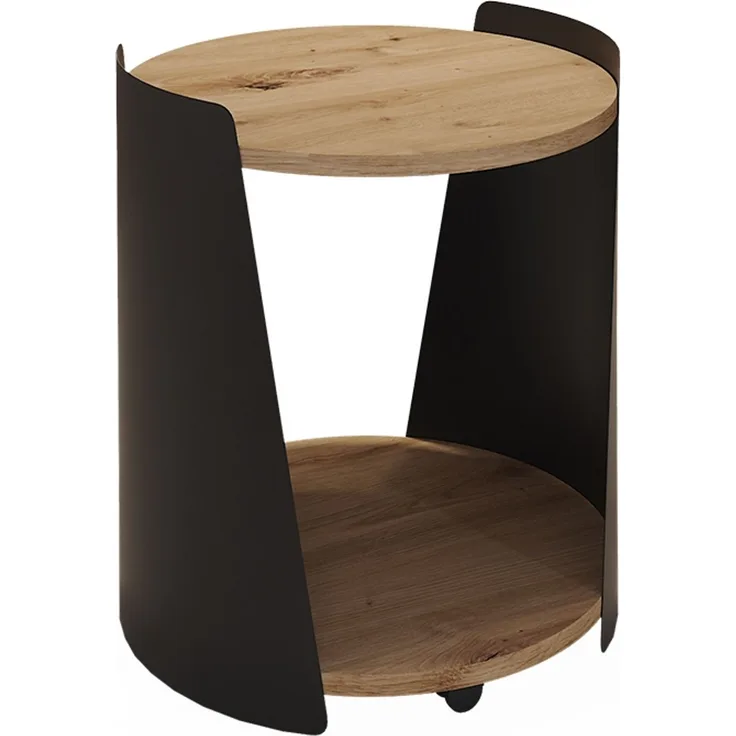 Couchtisch Eiche 40x40 cm Vicco