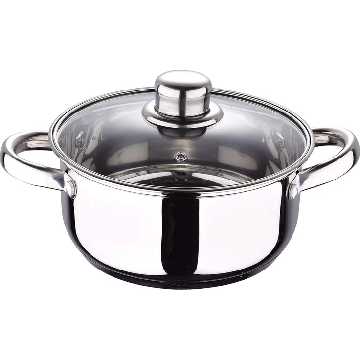 Topf-Set CASSEL 4-teilig silber Kochtopf Suppentopf Töpfe Universaltopf Topf – Bild 7