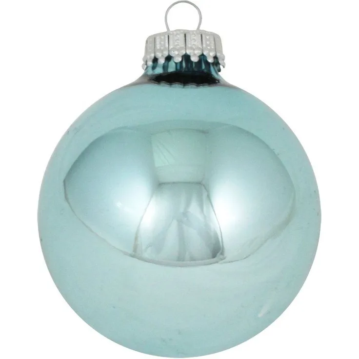 Krebs Glas Lauscha Weihnachtsbaumkugel CBK20016, Weihnachtsdeko, Christbaumschmuck, Christbaumkugeln Glas (8 St)