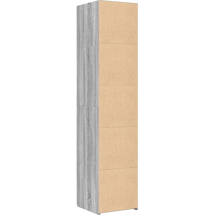 vidaXL Highboard Grau Sonoma 40x42,5x185 cm Holzwerkstoff 3281404 – Bild 5