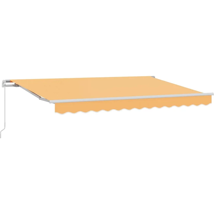 vidaXL Einziehbare Markise Sand 4 x 2 m Stoff 3425821 – Bild 2