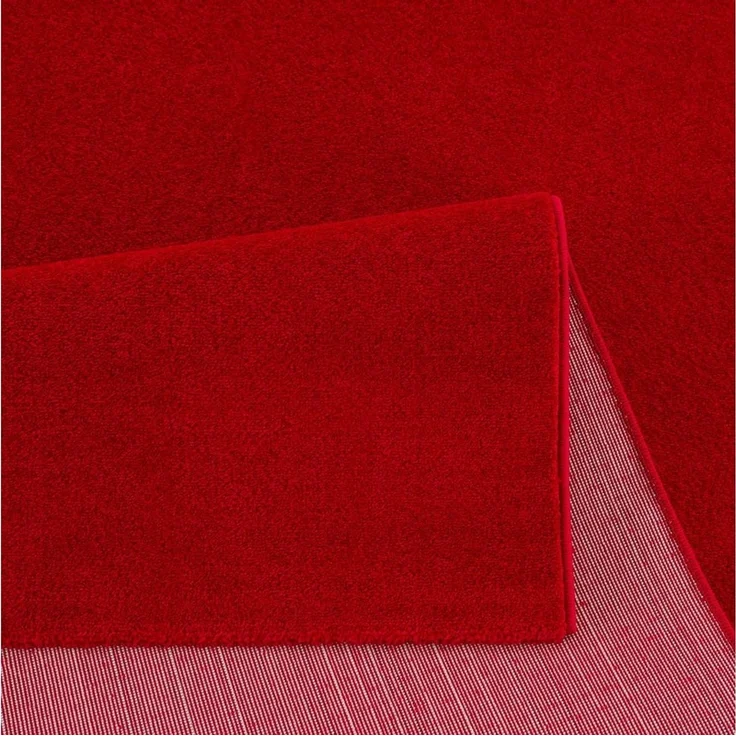 Sanat Teppich UNI, auch als Läufer und Rund, rechteckig, Höhe: 13 mm, robuster Kurzflorteppich, große Farbauswahl, Wohnzimmer, alle Räume – Bild 3