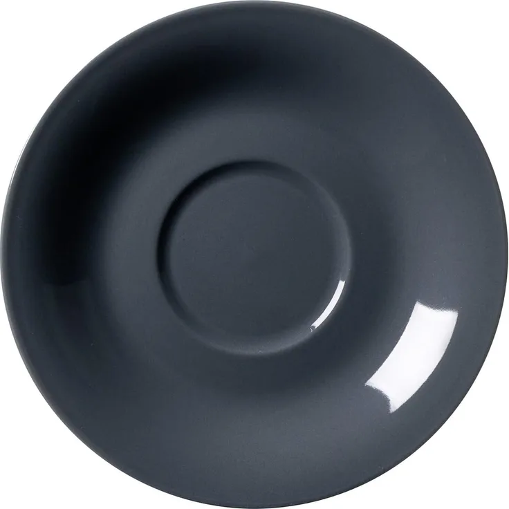 Geschirr-Serie Doppio anthrazit - Jumbo-Untertasse Doppio anthrazit