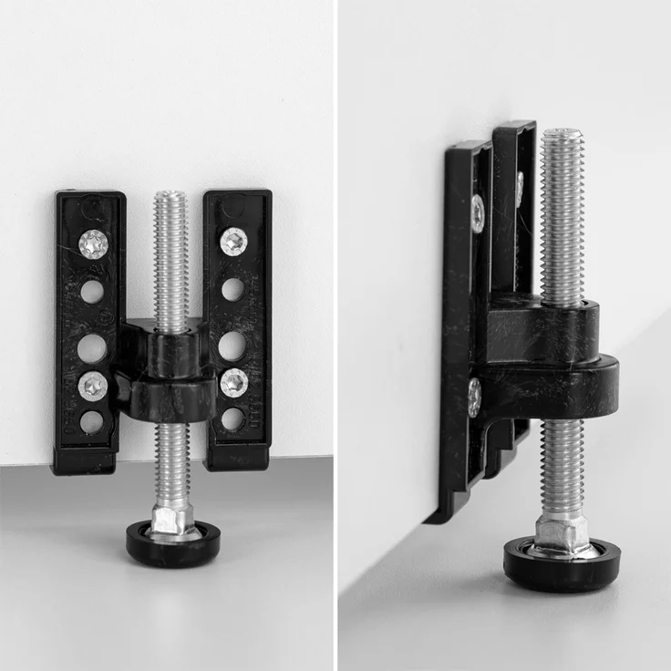 Küchenzeile 420 cm in grau, Arbeitsplatte in Eiche, MONTERREY-03 – Bild 8