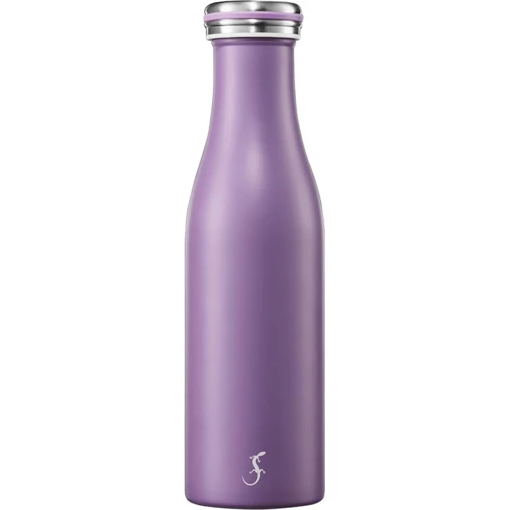 LURCH Isolierflasche aus Edelstahl 0,5 l in dusty purple – Die Trinkflasche für unterwegs