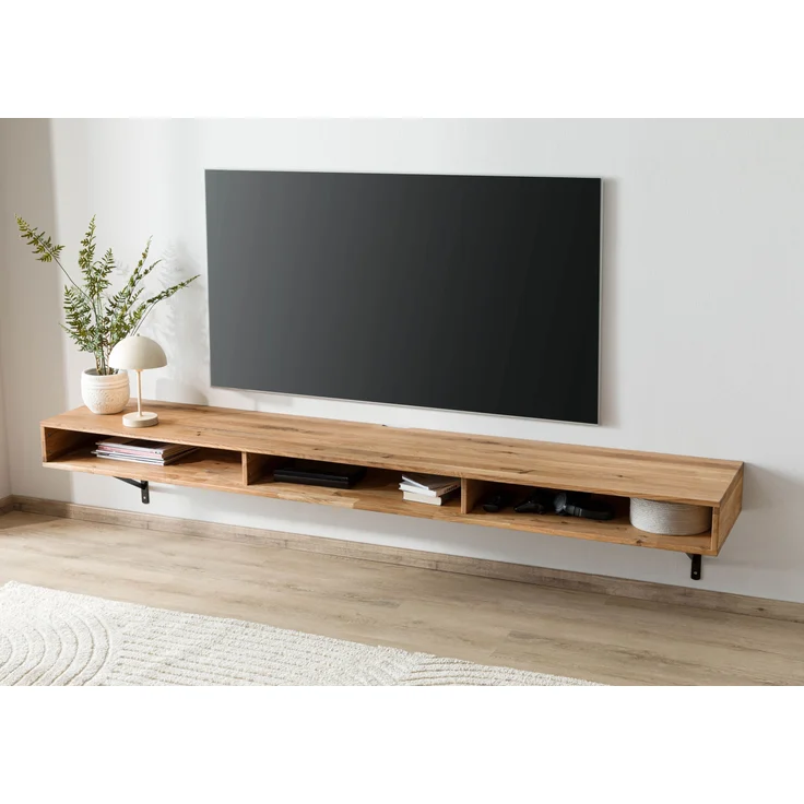 Lowboard Wildeiche 180x43x17 natur geölt WIEN #217 – Bild 2