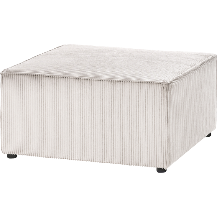 Ottomane LEMVIG Cord Beige – Bild 4