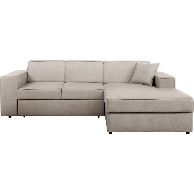 Beautysofa Ecksofa PEDRO L mit oder ohne Schlaffunktion, Auswahl der Seite (links/rechts), stilvoll & bequem für jedes Wohnzimmer – Bild 2
