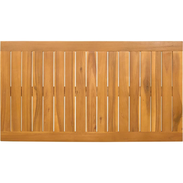 vidaXL Badematte Braun 100 x 55 cm Massivholz Akazie 42025269 – Bild 4