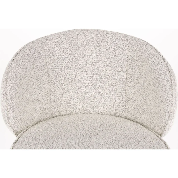 Barhocker Joa im 2er-Set, Beige mit Metallgestell für Küche & Bar 52x50x100 cm – Bild 5