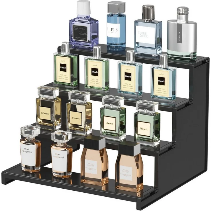 Lifewit Stufenregal Multifunktionales Regal für Kölnisch Wasser, Figuren, Sammlerstücke, 1-tlg. – Bild 2