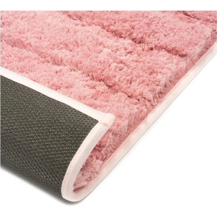Karat Badematte Shine, 4 Farben & 3 Größen, Badteppich, Höhe 28 mm, TPR Rücken, schnell trocknend, Polyester, pflegeleicht, Badezimmer