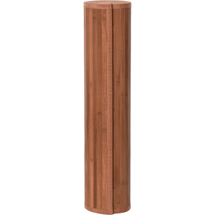 vidaXL Teppich Rechteckig Braun 80x100 cm Bambus 376902 – Bild 3