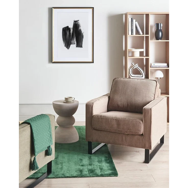 Sessel VIND Cord Beige – Bild 2
