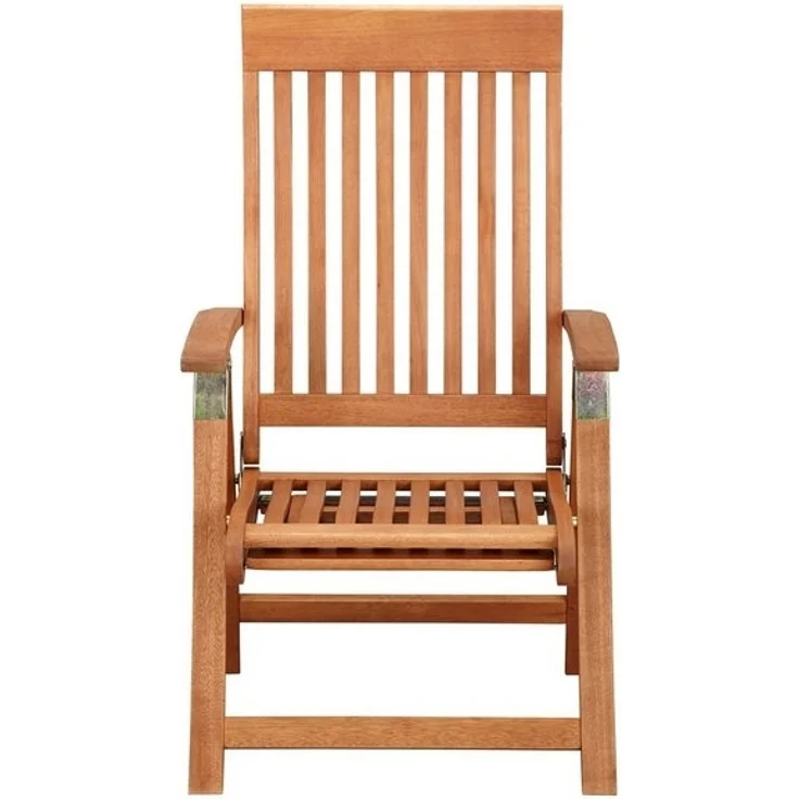 MERXX Gartensessel Comodoro, TOPSELLER! (1-St, OTTOs Choice), Eukalyptusholz, verstellbar, klappbar, braun – Bild 4