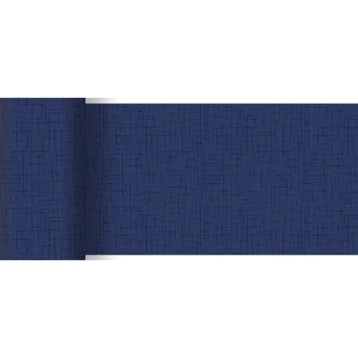 Duni Tischläufer 1 Dunicel® Tischläufer Linnea dunkelblau, 0,15 m x 20m, 178419