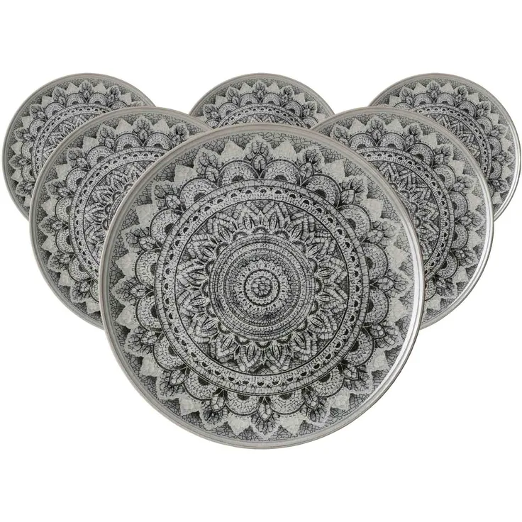 Ritzenhoff & Breker Rimini Platzteller ø 32 cm Mandala Stone 6er Set