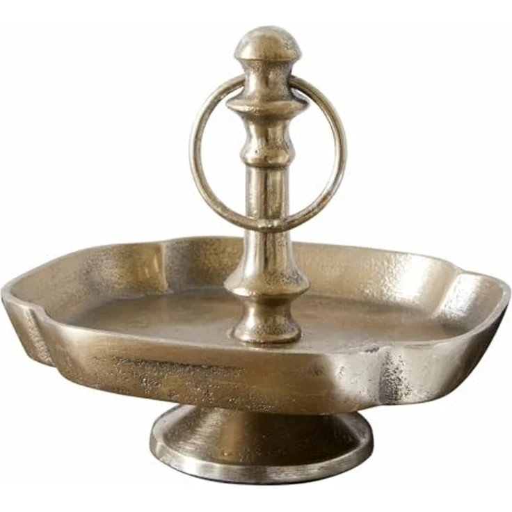 Mirabeau Etagere Etagere Frinesto antikchampagner, Aluminiumguss – Bild 2