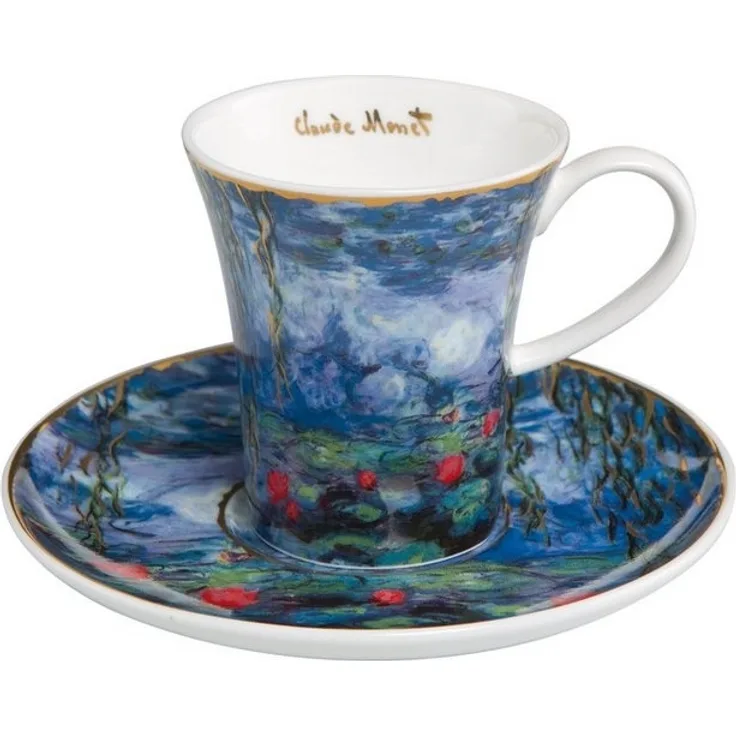 Goebel Artis Orbis Claude Monet Seerosen mit Weide - Espressotasse 67011651