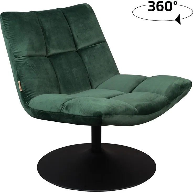 Lounge Sessel BAR VELVET GREEN von DutchBone