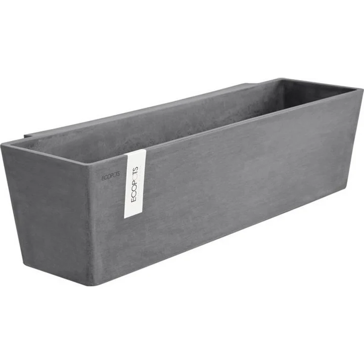 ECOPOTS Blumentopf MANHATTAN L Grey, BxTxH: 17,2x17,515 cm – Bild 4