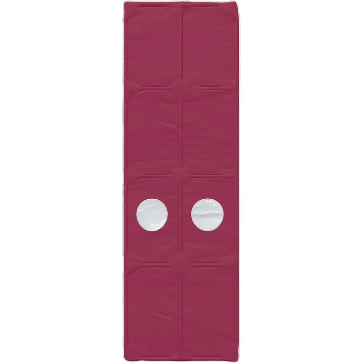 vidaXL Bett mit Tunnel 3 Stk. Artisian Eiche und Rot Holzwerkstoff 3423663 – Bild 6