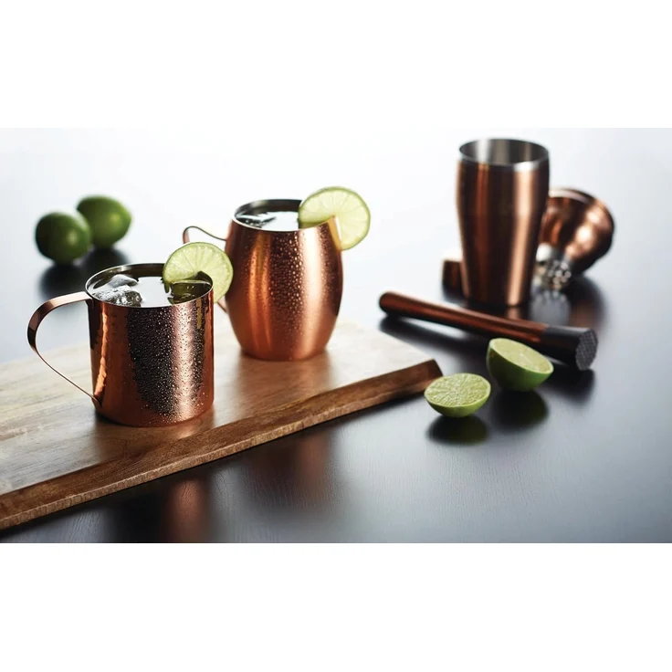 KitchenCraft Moscow Mule-Becher doppelwandig Kupfer – Bild 2