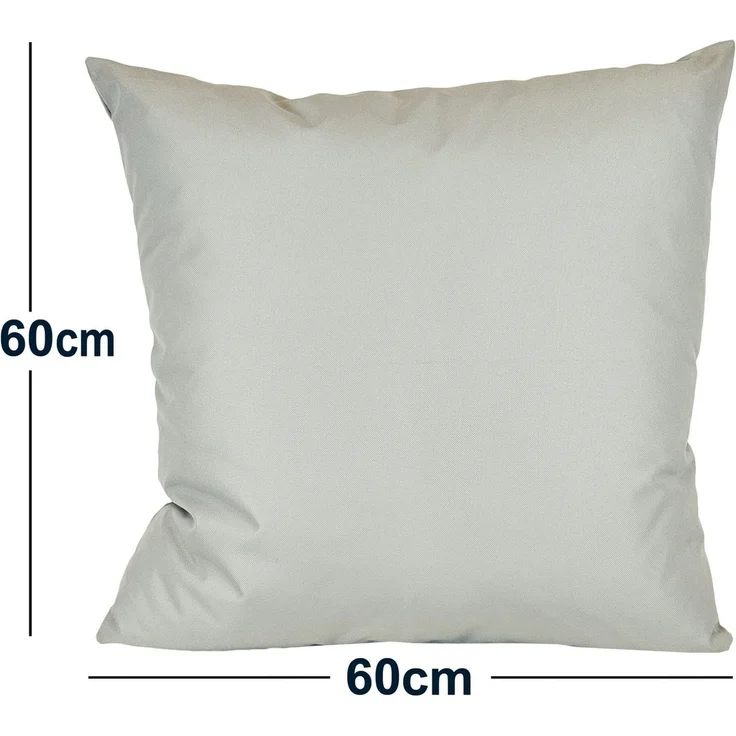 JACK Dekokissen 60x60 cm Outdoor Lounge Kissen inkl. XXL Füllung, starke Füllung, strapazierfähig, wasserabweisend, In- und Outdoor – Bild 4