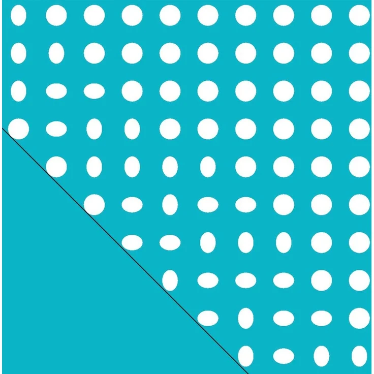 Theraline Bezug für Stillkissen 190cm Stillkissenbezug Indie Dots petrol – Bild 2