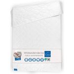 Böhmerwald KIDS Leichtsteppbett Bettdecke, Wildseide, weiß, 100x135 cm