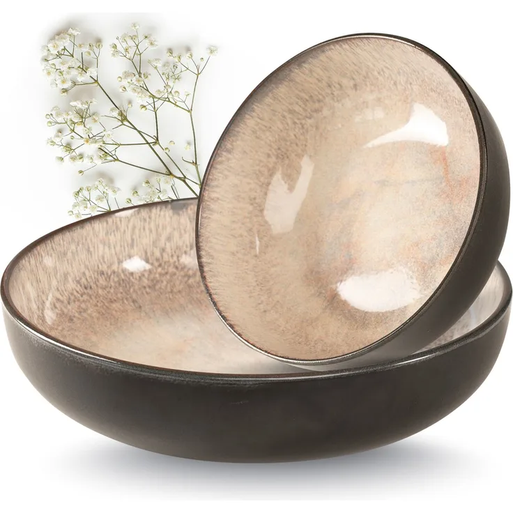 Moritz & Moritz VIDA Servierschale 2tlg. beige