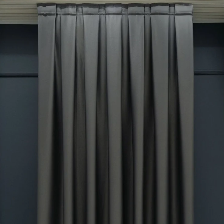 Gardinen by Justyna Vorhang 2er Seiten Schal Set Blackout (4 St), Kräuselband, verdunkelnd, Polyester, Blackout, Verdunkelung, blickdicht, wärmeisolierend, pflegeleicht – Bild 4