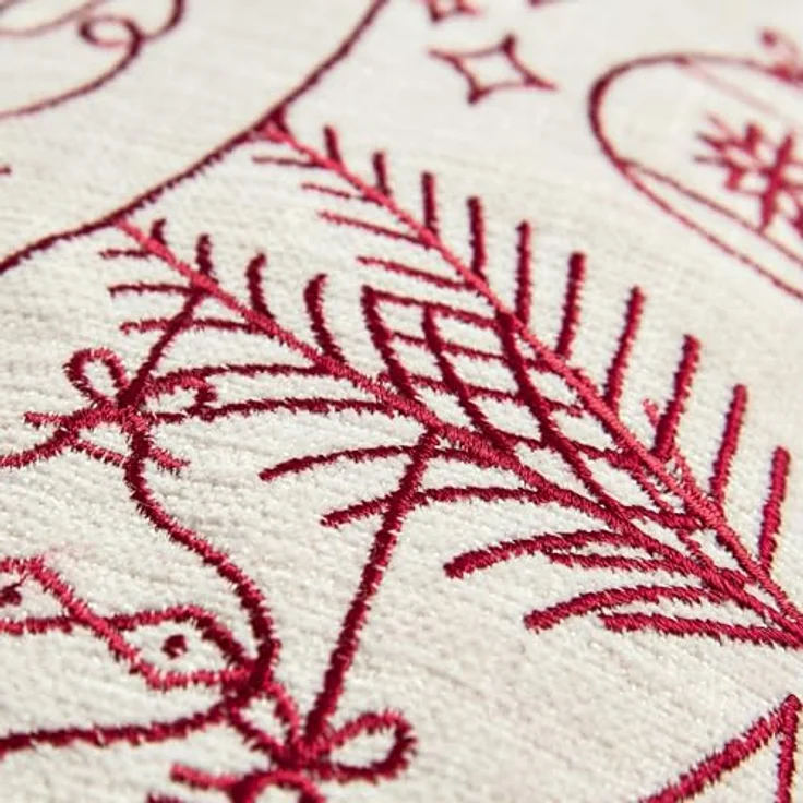 TOM TAILOR HOME Dekokissen Christmas, bestickt – Bild 3