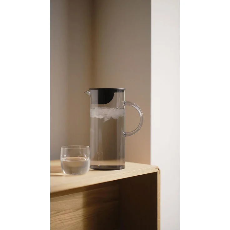 Stelton EM77 Kanne mit Deckel 1,5 L Smoke – Bild 2