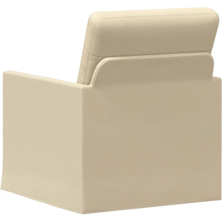 vidaXL Einzelsofa Creme 70 x 81 x 82 cm Stoff 42041014 – Bild 4