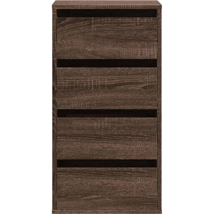 vidaXL Kommode Braun Eichen-Optik 40x41x76 cm Holzwerkstoff 852867 – Bild 3