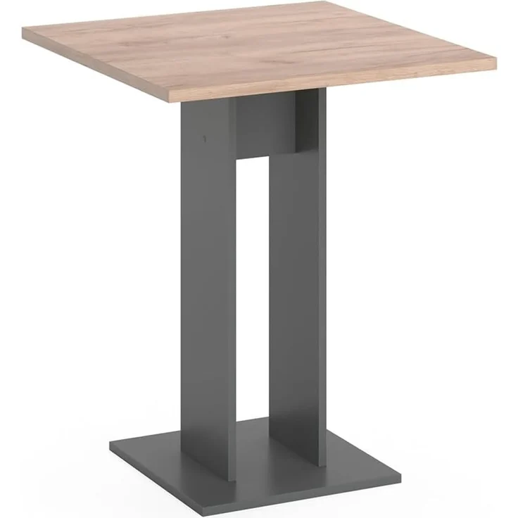 Esstisch Repose Anthrazit 65 x 65 cm Vicco – Bild 1