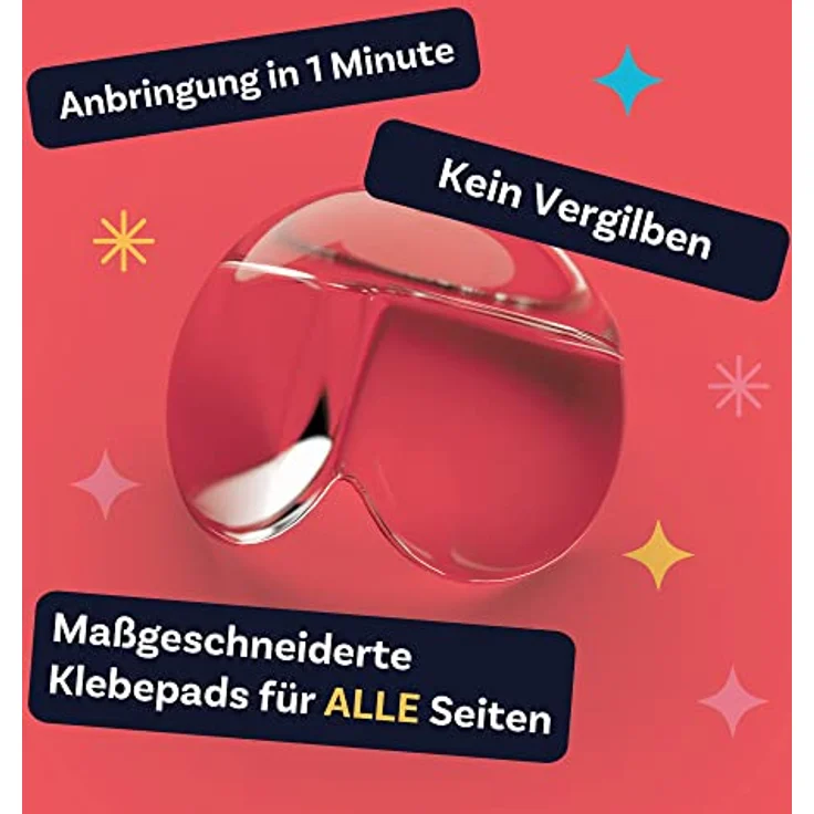 CalMyotis Eckenschutz und Tischkantenschutz - Schützt Babys und Kinder - Klar und Transparent - Kantenschutz Sicherheit für Tischbumper - Rund 18 Stück – Bild 5