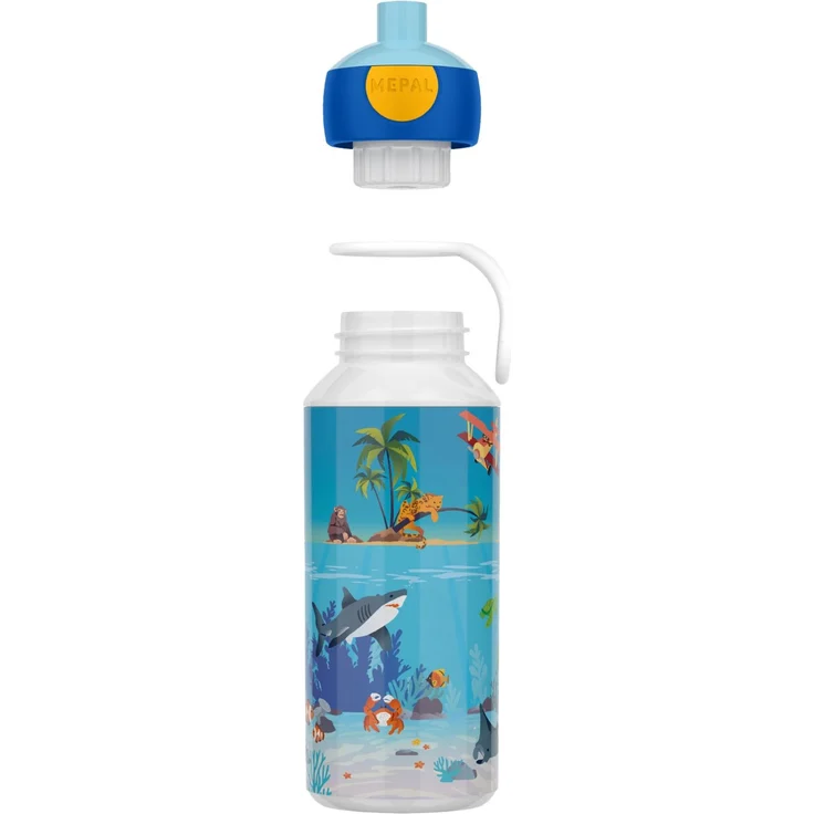 Mepal CAMPUS Trinkflasche Pop-Up 400 ml Tropical Ocean (2025) – Bild 3