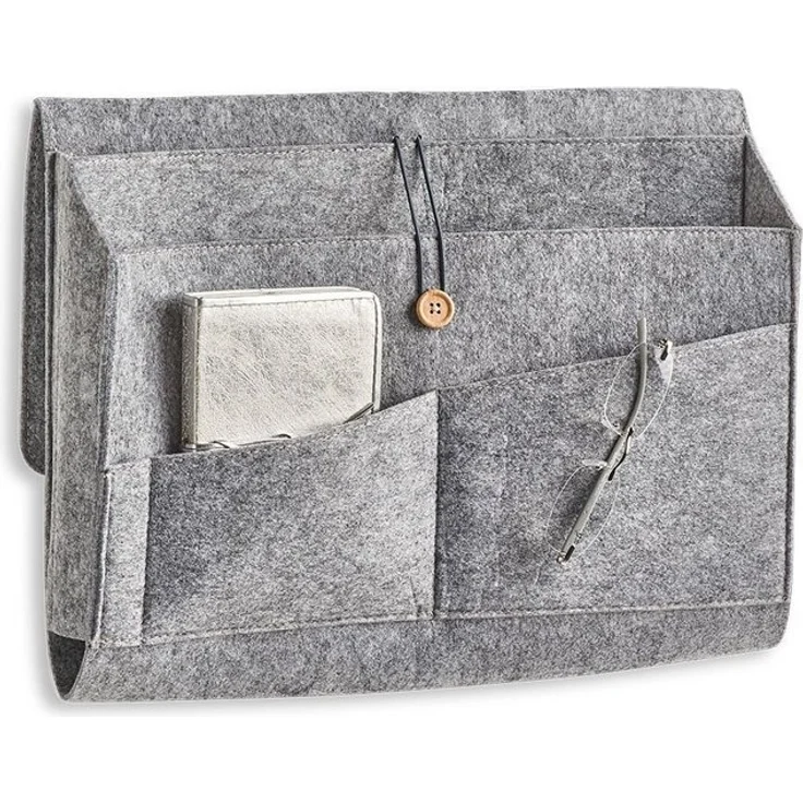 Zeller Present Aufbewahrungstasche Couch-Organizer, Filz, grau (1-tlg) – Bild 4
